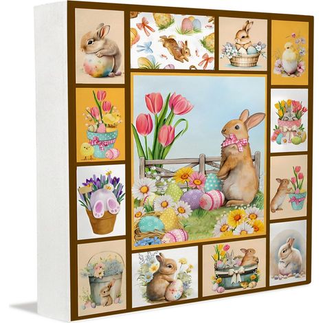Cadre photo commémoratif, jolie décoration de bureau pour jeunes, panneau en bois pour bureau, maison, ferme, cuisine, salle de bain, étagère, décoration de table (1/5)