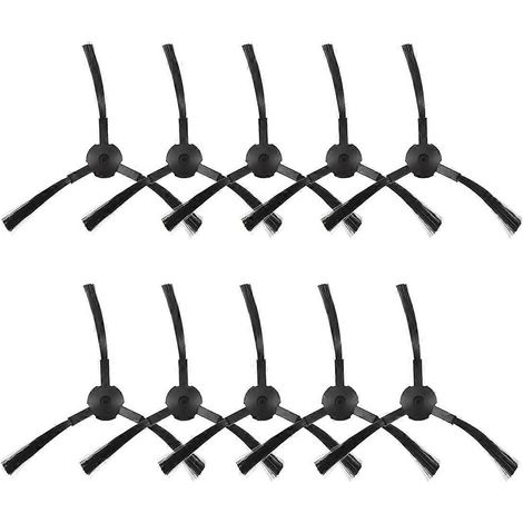 Packung mit 10 Ersatz-Seitenbürsten für ILIFE V3 V3S A4 A4S Pro V5 V5S Pro Saugroboter (1/5)
