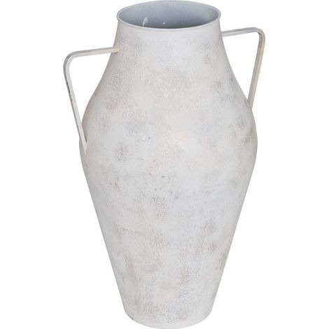 Vaso glady in acciaio 37,5x33,5x58,5 cm grigio - Atmosphera créateur d'intérieur