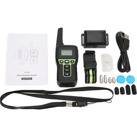 Collier D Entrainement Pour Chien - Télécommande Sans Fil 1000 M - 3 Modes Réglables - Étanche IPX7 - Vibrations Buzzer Lumière - Rechargeable (1/5)