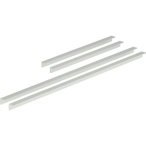 Revestimiento de dintel con corredera GSR BG XEA blanco P100 DORMAKABA