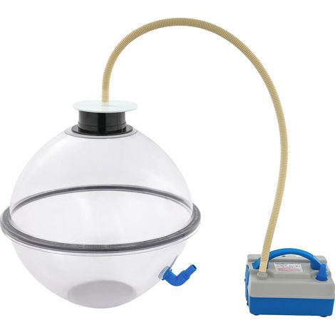 Macchina per il gonfiaggio di palloncini, 5 porte, potenza 600W, ingresso AC220-240V, livello di rumorosità ≤85dB, design autoportante (1/5)