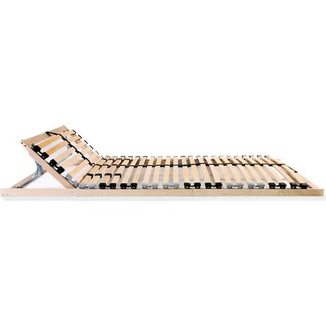 Maison Exclusive - Lattenroste 2 Stk. mit 28 Latten 7 Zonen 70x20