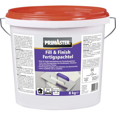Primaster Fertigspachtel Fill & Finish 8 kg (1/3)