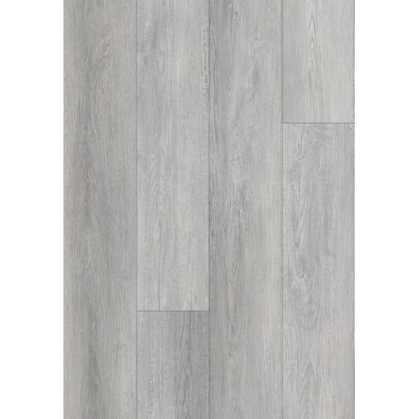 Mexen Lakewood échantillon de panneau vinyle 1240 x 182 mm SPC 6,5 mm, sous-couche IXPE 1,5 mm, 4 V-Fuga, Chêne - F1130-S (1/2)