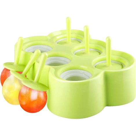 Eisformen, [6 Mulden] Hochwertige Silikon-Eisformen, rechteckige Eisformen.