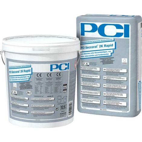 PCI Seccoral 2K Rapid 12,50 KG Sack