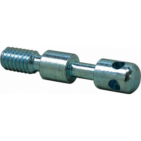 Rückstellschrauben-Set mit 2 Wirbelschrauben D.9.5mm und 2 Muttern +Bügel. (1/3)