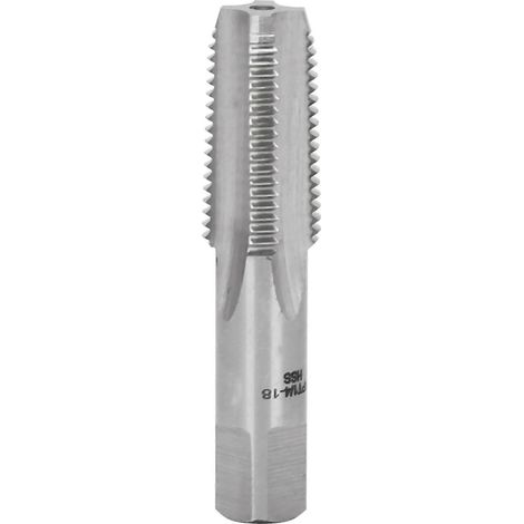 Taraud conique en acier rapide 1/4 pouce - 18 NPT (1 pièce) (1/5)