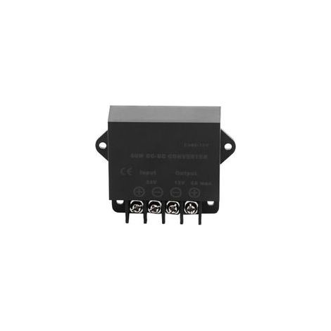 Convertisseur électrique pour voiture 5A 24V vers 12V CC, transformateur d'alimentation pour véhicule