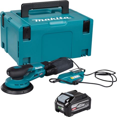 Makita BO 002 CGZ Ponceuse excentrique sans fil 40 V max. 150 mm 5,0 mm course Brushless Solo - sans batterie, sans chargeur (1/5)