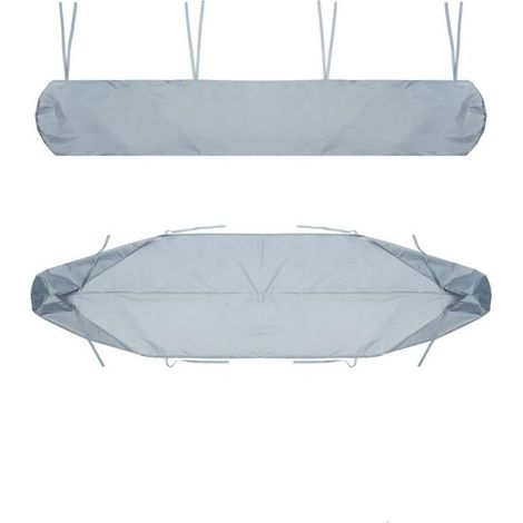Sac De Protection Pour Store Banne, 4m Housse De Protection Anti-Poussière Pour Auvent De Terrasse Gris Housse De Rangement Pour Auvent De Terrasse, Protection Imperméable En Hiver (1/5)
