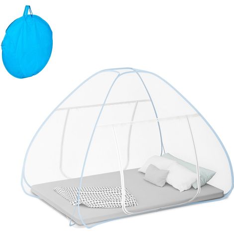 Tienda de campaña con mosquitera emergente y lona para el suelo, fácil de instalar