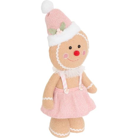 Pan di zenzero pastello in piedi h52cm - Feeric lights & christmas (1/5)