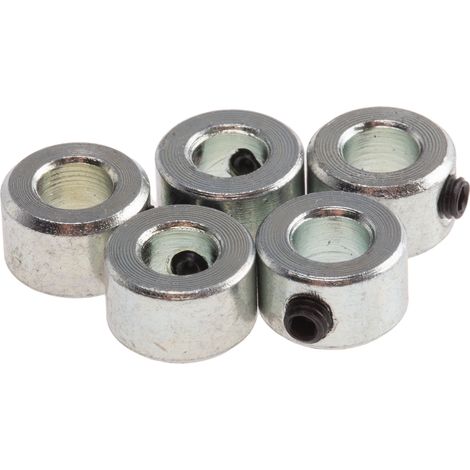 Bague d RS PRO, 4mm, Une pièce, en Acier ( Prix pour Sachet de 5 )