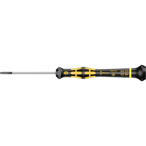 Wera 1578 A ESD Cacciavite a taglio Larghezza della lama: 2 mm Lunghezza della lama: 60 mm (1/5)
