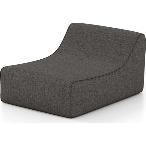 Aufblasbarer ergonomischer Liegestuhl mit abnehmbarem Bezug