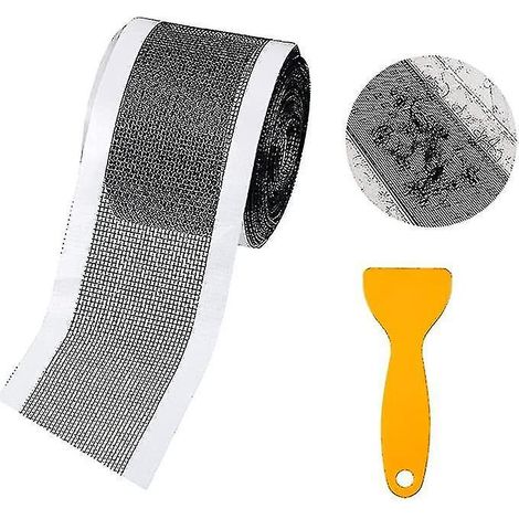 Filtre anti-obstruction autocollant pour cheveux, bonde de douche droite, douche jetable (1/3)