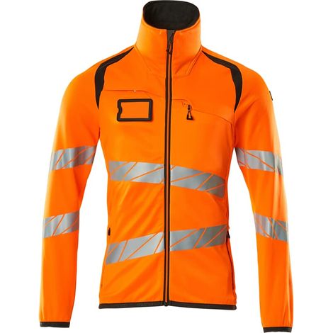 Mascot Fleecepullover mit Reißverschluss 19103 Gr. M hi-vis orange/dunkelanthrazit (1/5)