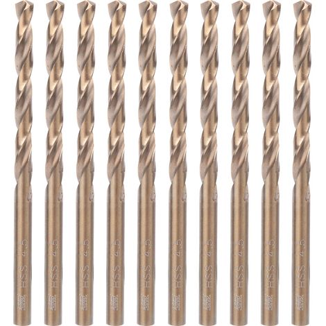 10pcs High Speed Steel Twist Drill Bits for Stainless Steel Iron Plate (7.0mm) (1/5)