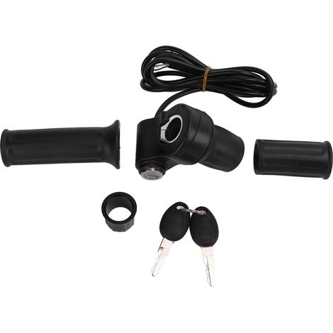 Poignée d'accélérateur demi-tour 12V-99V pour vélo électrique - Paire (1/5)