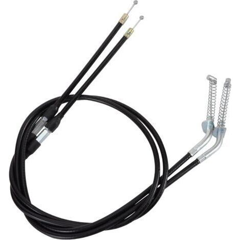 50,4" Câble de Frein avec Ajusteur Remplacement pour 50cc 70cc 90cc 110cc 125cc ATV 4 Roues Quad Pack de 2dengyank