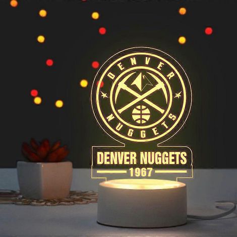 Lámpara nocturna del Gold Rush Club, decoración creativa para ventiladores, regalo de cumpleaños