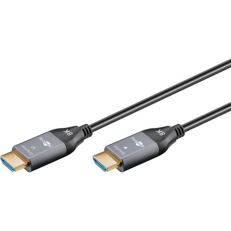 Goobay 76278 Cavo HDMI HDMI 50 m HDMI tipo A (Standard) Nero