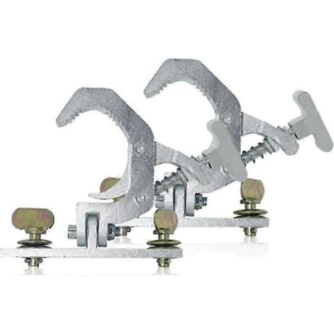 Crochets de suspension pliables en aluminium pour éclairage de scène, charge maximale 150 kg, compatible avec les tubes de structure de 42 à 61 mm, projecteur à faisceau 230 W 7R / 200 W 5R. (1/5)