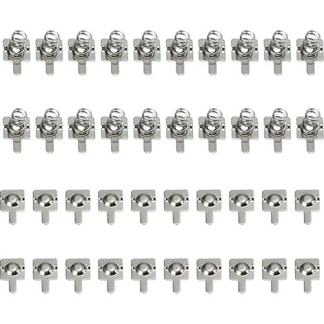 Battery Positive to Negative Conversion Spring Contact, Battery Spring Contacts, Nickel-Plated, Conversion Spring Contact Plate, with AA AAA Batteries 14 x 1.1 x 0.2 mm 20 Pairs