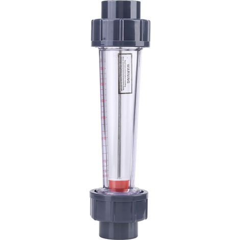 Kunststoffrohr-Durchflussmesser LZS-25 300-3000 l/h Wasserrotameter (1/5)