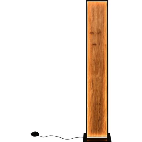 Lampadaire design, Lampadaire KALEA en bois & LED intégrée Marron en Wood, TRIO (1/5)