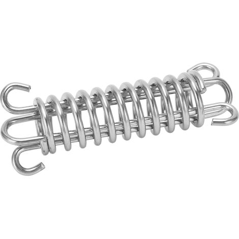 Amortisseur à ressort pour corde d'amarrage en acier inoxydable de 113 mm, matériel marin multifonctionnel, adapté aux ports de plaisance. (1/5)