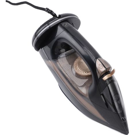 Fer à repasser vapeur 2200 W pour vêtements, réservoir d'eau 420 ml, repassage à sec et humide, semelle amovible en acier inoxydable, idéal pour la maison et les voyages. (1/5)