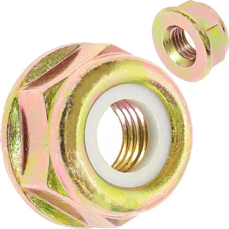 Écrou de sécurité pour moteur de coupe-branches M10x1,25 fil à gauche (1/5)
