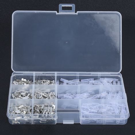 Kit de 270 connecteurs femelles pour câbles isolés, composants pour équipements électriques (1/5)
