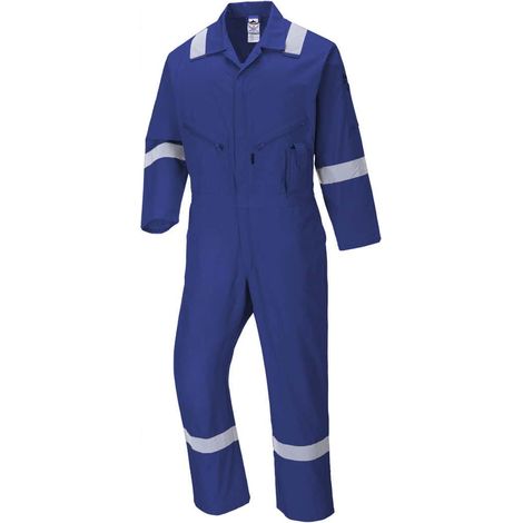 Combinaison coton Iona  couleur : Bleu Royal taille XL - PORTWEST