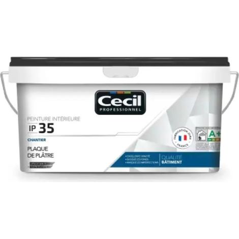 Peinture d'impression CÉCIL IP 35 Blanc 2,5 L