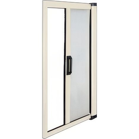 Zanzariera Avvolgibile IRS Opera Orizzontale 160 cm Avorio per Porta con Frizione