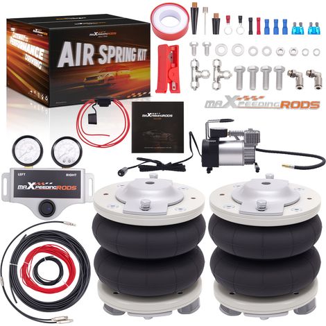 Kit Sospensioni Pneumatiche con Doppio manometri for Fiat Ducato 1994-2024