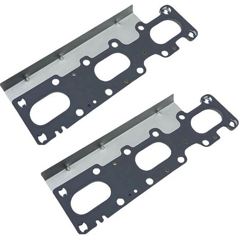 Set di 2 guarnizioni per collettore di scarico automobilistico DG1Z-9448-A, compatibile con Taurus Explorer 11-2019 MS97217 DG1Z9448A (1/3)