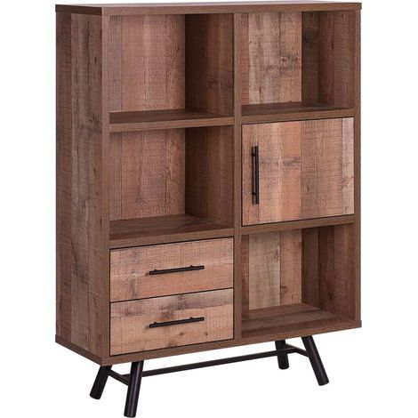 Libreria in legno chiaro Atlanta