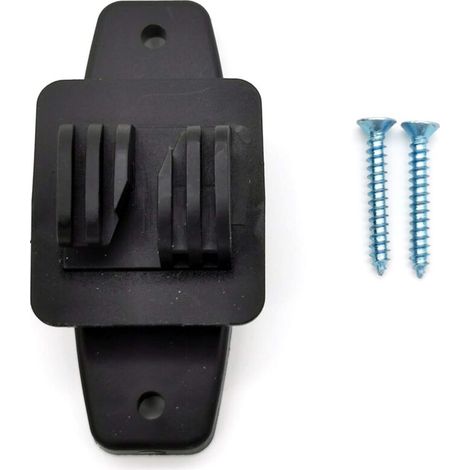 Isolateurs noirs pour clôtures électriques - capables de fixer la plupart des types de fils de clôture électrique. (1/5)