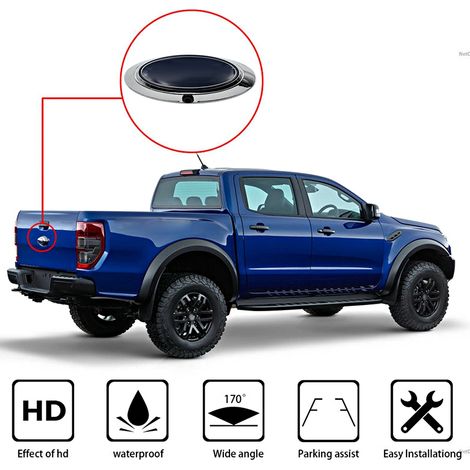 Caméra de recul étanche HD avec vision nocturne pour voiture, compatible avec FORD RANGER 12-19 (1/5)