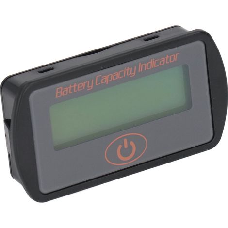Tragbarer LCD-Batterietester, Kapazitäts- und Spannungsanzeige 8-63V, Mini-Voltmeter 48V, kompakt und leicht. (1/5)