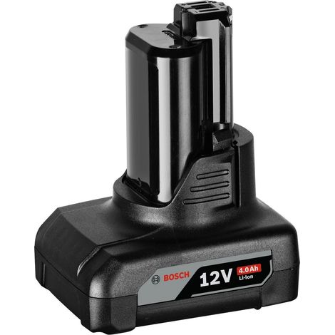 Batterie 10,8V / 12V 4Ah li-ion – Compatible outils BOSCH bleus – Rechargeable avec chargeurs AL1130CV et GAL12V20