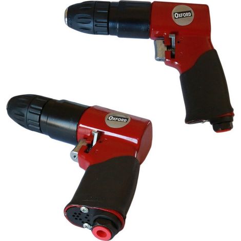 TrAdE Shop Traesio - Trapano/avvitatore Reversibile Con Mandrino Autoserrante Ad Aria Compressa 3/8'' - (1/4)