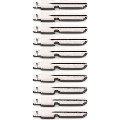 Lot de 10 pièces vierges de construction en métal pour clés à distance W168 W124 W202 stables HU39 faciles à installer (1/4)