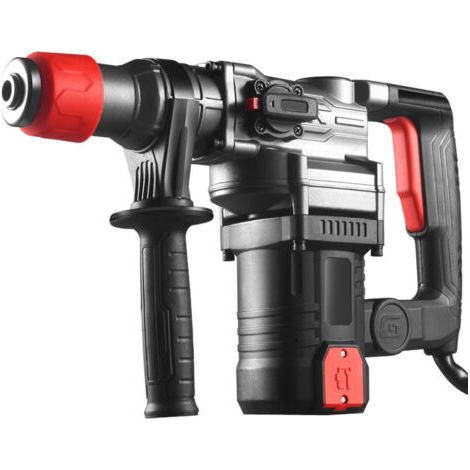 Marteau Perforateur Électrique SDS-Plus 2200W Perforateur Burineur 5.5J Vitesse de rotation : 0-930r/min Vitesse du marteau : 0-3300r/min, 6 Vitesses, 3 Fonctions, Technologie Anti-vibration Capacitde (1/5)