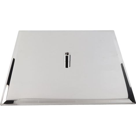 Pommeau De Douche En Acier Inoxydable De 50 Cm - Pommeau Carré à Effet Pluie Encastré - Design Moderne Et élég Pour e Expérience De Douche ueuse De 50 X 50 Cm (1/5)